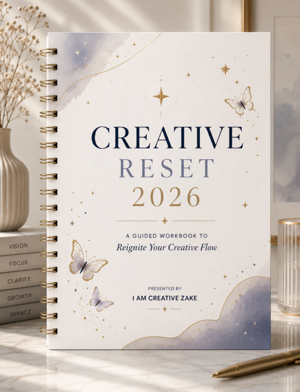 Creative Reset 2026 Workbook (Physical Edition)